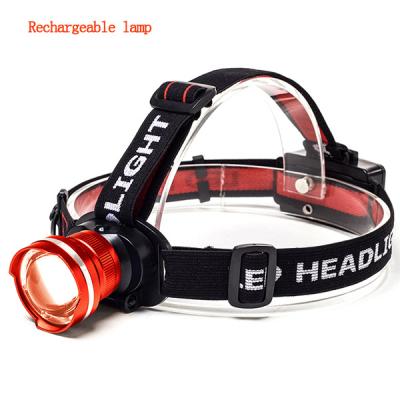 China Camping Flashlight USB Rechargeable LED Water Proof Mini Head Lamp Torch Light for sale