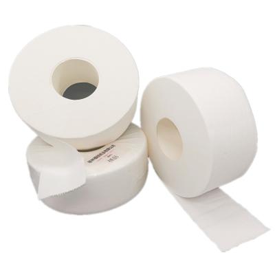 China Virgin Wood Papers New Design Long Large Roll 3ply Bathroom Household Super Toilet Paper Family Jumbo Roll for sale