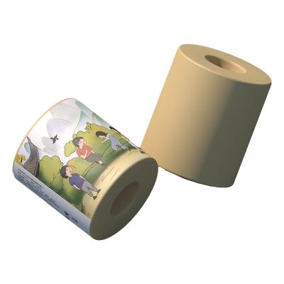 China Customized Wholesale Chinese Cheap Bamboo Pulp 3 Layer Toilet Paper en venta