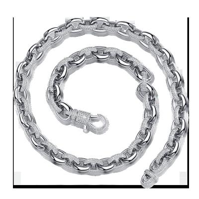 China Wholesale Jewelry Mens Hiphop Fashion Chain Necklace Miami CZ Zircon Ice Zircon Outlet Cuban Chain for sale