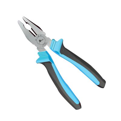 China 8 inch Professional MULTI FUNCTIONAL Combination Wire Cutter High Quality Nickel Plated Pliers for sale