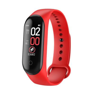 China Smart Watch 2021 Mobile Phone Smart Bracelet M4 Smart Band With Blood pressure Fitness Tracker for sale