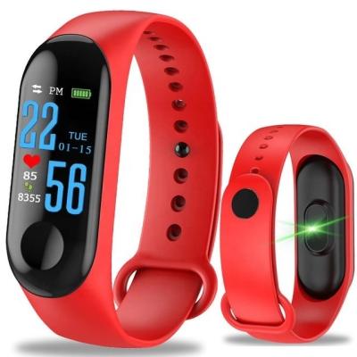 China M3 Smart Bracelet Colorful Screen Touch Fitness Tracker Blood Pressure Smartwatch Heart Rate Monitor M3 Smart Band for sale