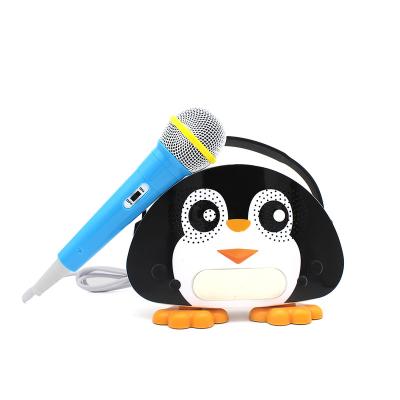 China Cartoon Kids Microphone Karaoke Toy, Plastic Children Kids Karaoke Set Portable Handheld Karaoke Singing Machine For Kids for sale