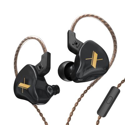 China New Arrival EDX 1DD Dynamic In Ear Earphones HIFI Bass Headphone Noise Cancelling Headset for sale