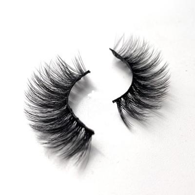 China Wholesale Natural Soft Eyelash False Lashes Private Label Packaging Vegan 3D 5D Handmade Silk Lashes Synthetic Faux Mink Eyelashes for sale