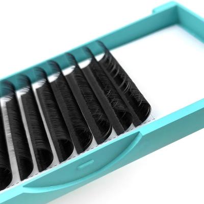 China Classic Faux Mink Private Label PBT Eyelash Cashmere Eyelash Extension Individual Lashes Supplies Natural Soft Korean Custom Volume Lash Trays for sale