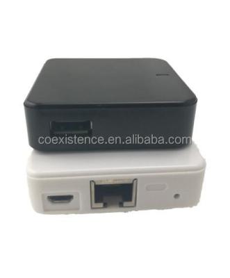 China SOHO 1 port rj45 wifi router openwrt firmware rt5350 mini module for sale