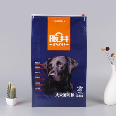 China Resealable Barrier Dog Treat Packaging Zipper Up Pouch Plastic Pet Food Holder Bags Pets Packaging Bag for sale