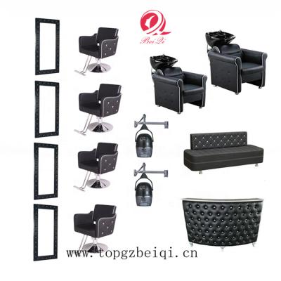 China Comfortable Equipment Barber And Salon Chairs Prices Barber Chairs Barbershop Products cheap hair salon from Guangzhou for sale