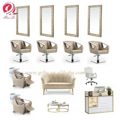 China 2018 Modern Chair Joint Armchair Joint Hairdresser Massage Hairdresser Head Wash Unit With China Massage Shampoo Basin Back Chair for sale