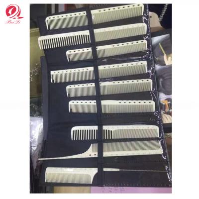 China Comfortable Factory Price Stainless Steel Hair Salon Accessories Anti Static Comb for sale