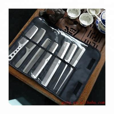 China Professional Salon Hair Comb Custom Stainless Steel Sets For Hair Salon Equipment for sale