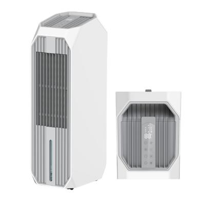 China Low Noise Manufacture Low Price LED Display Silent Room Home Portable 7L Water Air Coolers With Remote Control for sale