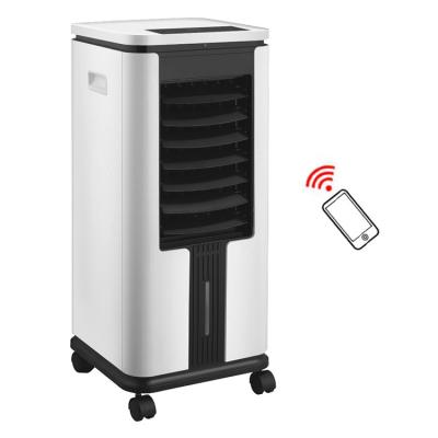 China Low Noise Water-to-Air Breeze Cooler 7L Watt Portable Air Cooler With Remote Control for sale