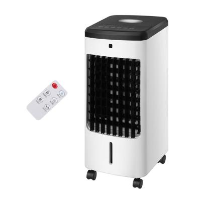 China Hotel low power consumption portable plastic body aircooler fan water to air cooler for home for sale