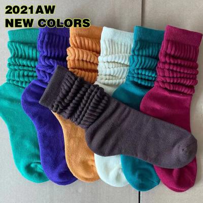 China Sporty Loose Socks Vendor Fast Shipping Adults Slouch Thick Knee Socks for sale