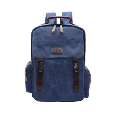 China Europe style durable canvas increasing rucksack vintage canvas rucksack notebook rucksack bookbag for sale