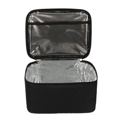 China Waterproof Portable Lunch Box Lunch Bag Polyester Aluminum Foil Thermal Insulation Lunch Bag for sale