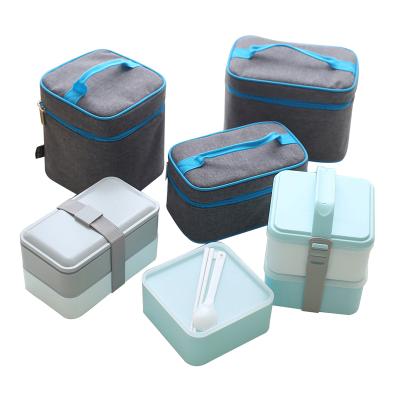 China Adults Eco-Friendly Unisex Lunch Box Large Insulated Cheap Thermal Insulated School Lunch Bag With Lunch Box for sale