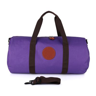 China Portable Duffel Bag Duffle Bag Gym Weekend Overnight Purple Stylish Durable Women's Portable Duffel Bags For Men for sale