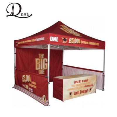 China Promotional Marquee UV Gazebo Event Wedding Party Display Tent Water Proof Resistance 3x3 Trade Show Display Canopy for sale