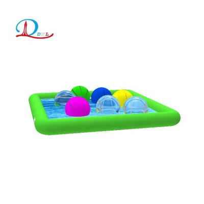 China PVC Amusement Park Centers PVC Inflatable Swimming Pool for sale