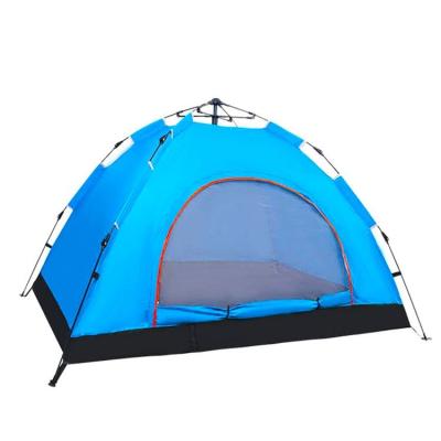 China Camouflage/Field 2 or 3 Person Game Sunshade Shelter Tent Outdoor Wholesale Easy Carry Polyester Silver Coating Automatic Pop Up Camping Tent for sale