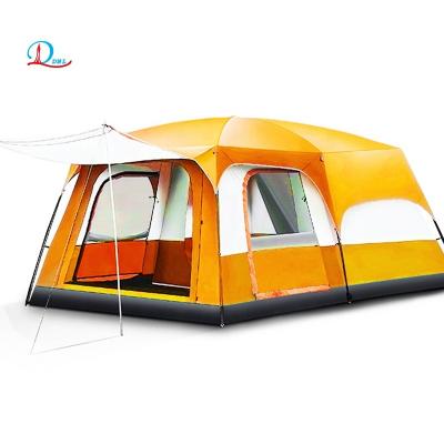 China Diagonal Bracing Type Automatic Pop Up Spring Beach Tent 8 People Large Outdoor Camping Tent for sale