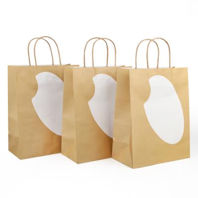 China Recycled Materials Factory Supplier Customized Shopping Bag Washable Paper Paper For Food Storage for sale