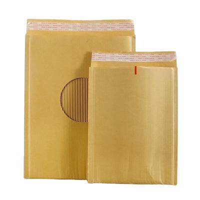 China High Quality Custom Printing Shock Resistance Mailing Bag Corrugated Padded Kraft Paper Mailer Bag for sale