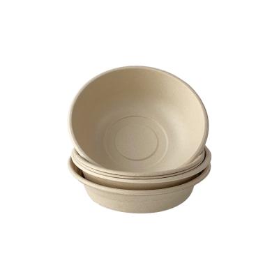 China Best Selling Best Quality Food Sugar Cane Biodegradable Hot Bagasse Pulp Disposable Bowl for sale