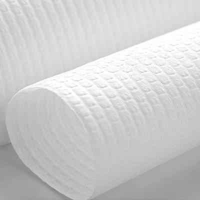 China Super Absorbent Disposable Biodegradable Recycled Rough Dry Towel 6 Roll Pack Kitchen Organizer Large Roll Towel Paper Hand 80 Food Grade for sale