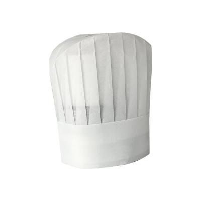 China Custom Made High Quality Durable Hygiene Comfortable Using Various Hygiene Comfortable Nonwoven Kitchen Cooking Hat Disposable Chef Hat For Kitchen for sale