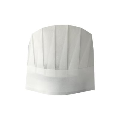 China Comfortable Hygiene Wholesale Customized Good Quality Non Woven Disposable Paper Chef Hat for sale