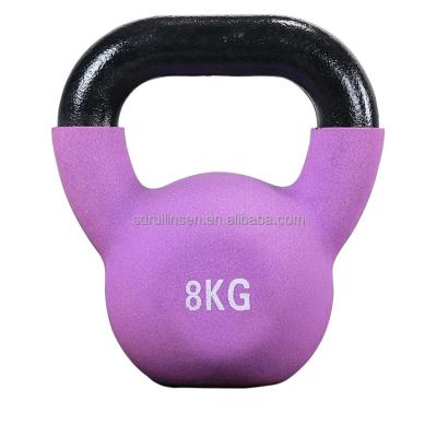 China Universal Neoprene Coated Cast Kettlebell Weight, All Purpose Solid Kettlebell For Body Workout And Strength Training for sale