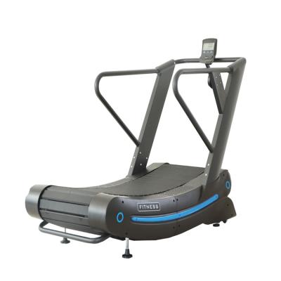 China Crossmax commercial hot sale curved treadmill wholesale commercial fitness unpowered running treadmill or curved treadmill for sale