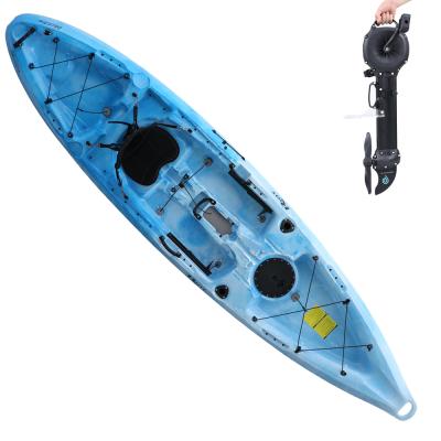 China Wholesale Kayak MAKO 12 Single Kayak With Pulse Drive Fishing Kayak 1 Man for sale