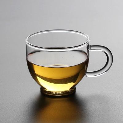 China Borosilicate Glass Cheap Set Packing Transparent Mini Cup Small Tea Cup for sale