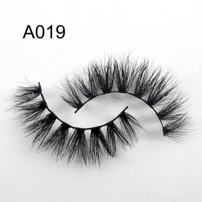 China Glitter & Shimmery mink lashes fluffy lashes wholesale 3d strip eye lashes real mink lashes for sale