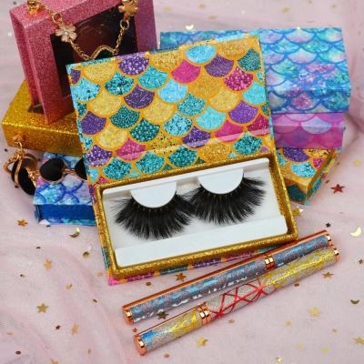 China 25mm Long Natural Wholesale Mink Eyelash Fluffy 3d Mink Lashes Wholesale 3d Mink Eyelashes for sale