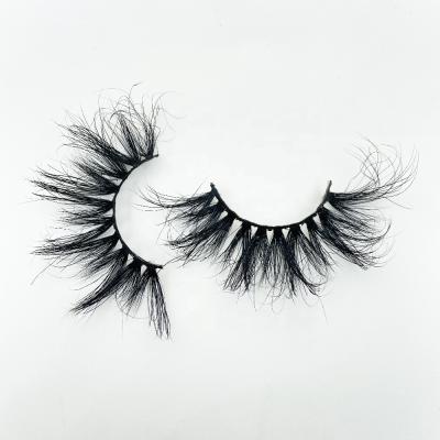 China Large fluffy lashes of different 3d mink lashes lash natural dramatic tapered curly mink eyelashes for sale