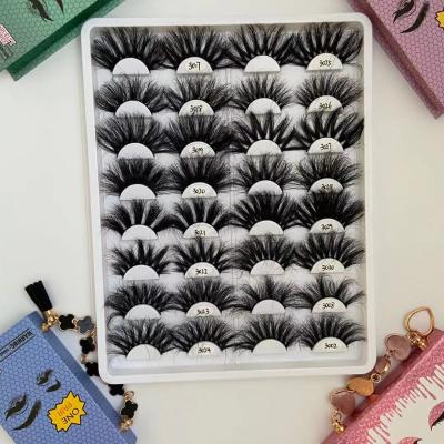 China 30mm Lashes 3d Mink Lashes Super Fluffy Luxury Mink Lashes Deep Fluffy Mink Eyelash Vendor for sale