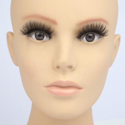 China Natural Wholesale Dramatic 18mm Lashes Long Person Lashes 3d Short Natural Curly Eyelashes Lashes for sale