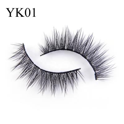 China Long Private Label Eyelash Wick Acrylic Wick Natural Container Wholesale Acrylic Private Label for sale