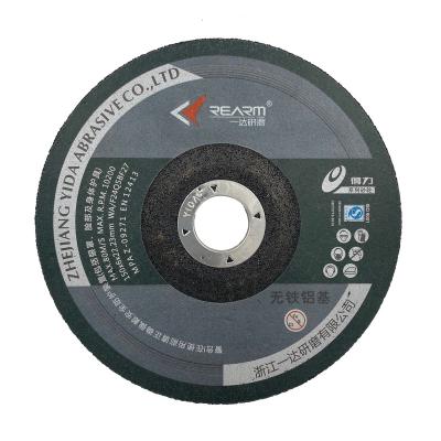 China High Performance YIDA Abrasive High Quality Metal Long Life Cutting Wearable Sharp Black Cutting Wheel for sale