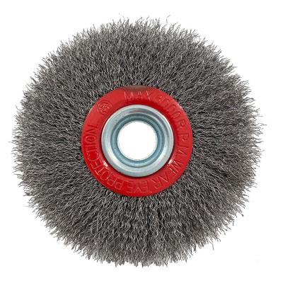 China YIDA CHINA High Quality High Efficiency Wheel Brush Circular High Tensile Steel Wire Brush for sale