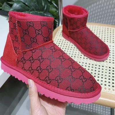 China Australian Boots Women Sheepskin Warm Ankle Fur Light Wool Winter Snow Boots For Kids Snow Boots Ugghly Boots For Women for sale