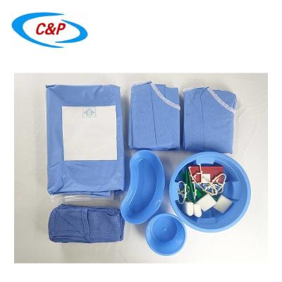 中国 Medical Supplies Sterile Femoral Angiography Drape Pack with CE ISO13485 Certificate 販売のため