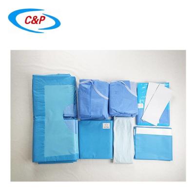 China Non Woven Fabric Orthoarts Hip Disposable Surgical Pack Adhesive Incise Drapes for sale